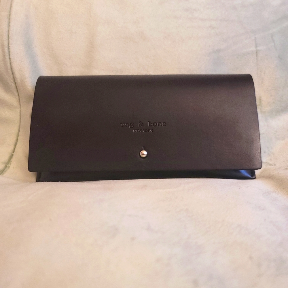 Rag & Bone sunglass case with pouch.